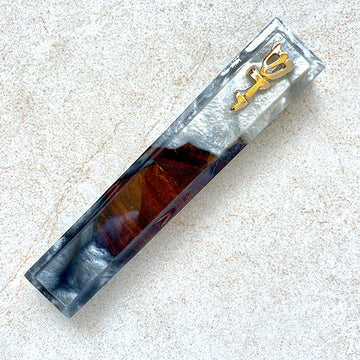 Twilight Harmony - Strawberry Wood and Mezuzah Case