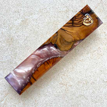 Send & Wind - Handmade Olive Wood Mezuzah Case