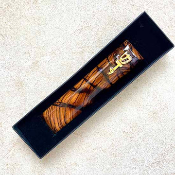 Red Wood - Luxurious Modern Olive Wood Mezuzah Case