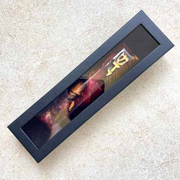 Creamy Red - Modern Isareli Olive Wood Mezuzah Case