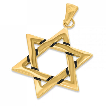 Exclusive & Elegant 18K Gold Star of David Necklace